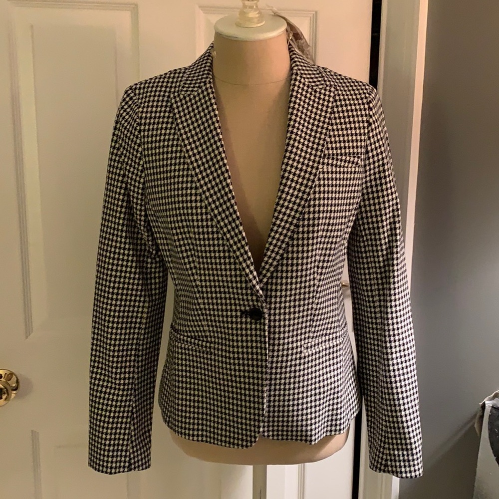 Houndstooth Blazer